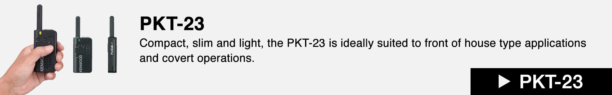 PKT-23T License-free two way radio