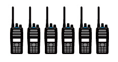 NX-3000 6 radios